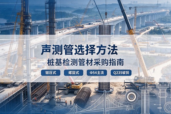 福安声测管选型标准
