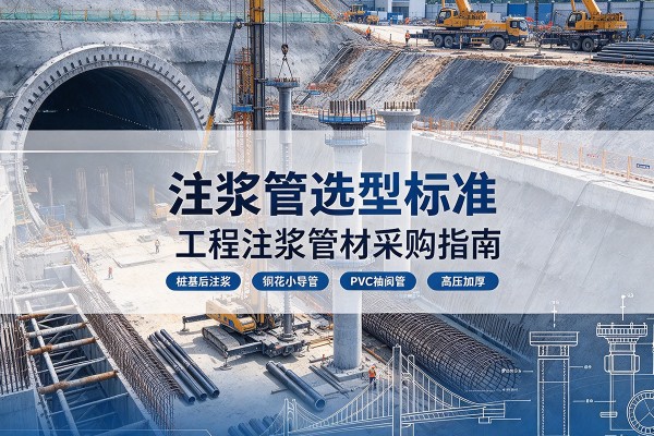 福安注浆管选型标准