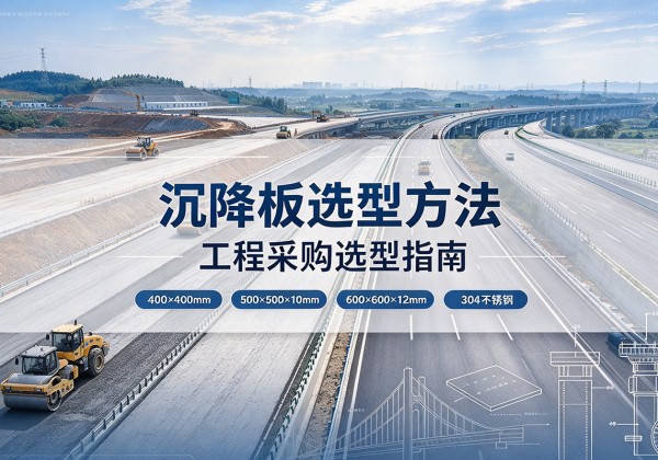 福安沉降板选择方法